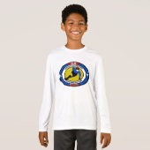 ユースパフォーマンスシャツ/オークビルスピードスケートで滑る Tシャツ (正面フル)