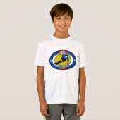 ユースパフォーマンスティー/オークビルスピードスケートで滑る Tシャツ (正面フル)