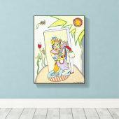 『ユースマン』ラチェル・アレクサンダー キャンバスプリント (インサイチュ (ウッドフロア))