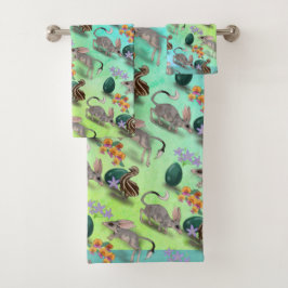 ユースラーリア・イースター・ビルビーとEmu&Egg バスタオルセット