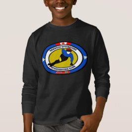 ユースロングスリーブティー/オークビルスピードスケートで滑るクラブ Tシャツ