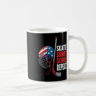 ユースUSAアイスホッケージャージ アイスボーイズホッケー 誕生日 コーヒーマグカップ