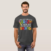 ユーズエーチと遊ぶのに狂ってる必要なんてない Tシャツ (正面フル)