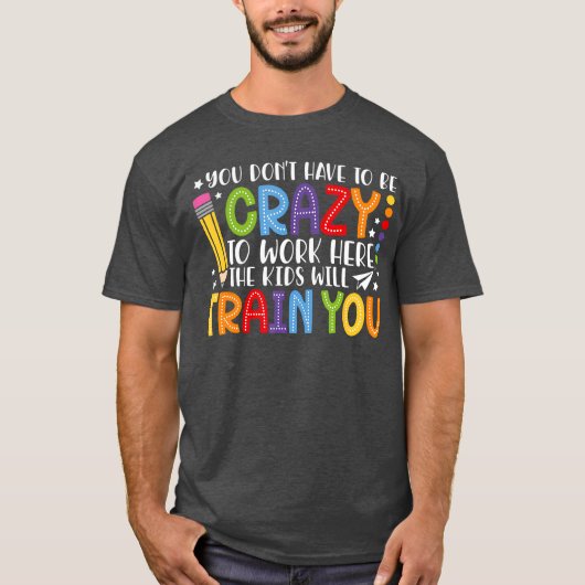 ユーズエーチと遊ぶのに狂ってる必要なんてない Tシャツ (正面)