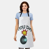 ユーダグリッター爆弾 エプロン (着用した状態)