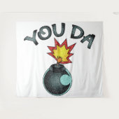 ユーダグリッター爆弾 タペストリー (正面(横))