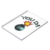 ユーダグリッター爆弾 ノートブック (左側)