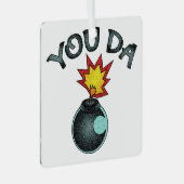 ユーダグリッター爆弾 メタルオーナメント (正面右)