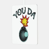 ユーダグリッター爆弾 メタルオーナメント (正面左)