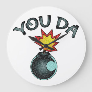 ユーダグリッター爆弾 ラージ壁時計