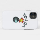 ユーダグリッター爆弾 Case-Mate iPhoneケース (裏面(横))