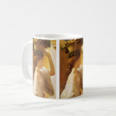 ユーチャリス – レイトンの果実のバスケットを持つ女の子 コーヒーマグカップ (正面左)