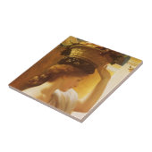 ユーチャリス – レイトンの果実のバスケットを持つ女の子 タイル (側面)