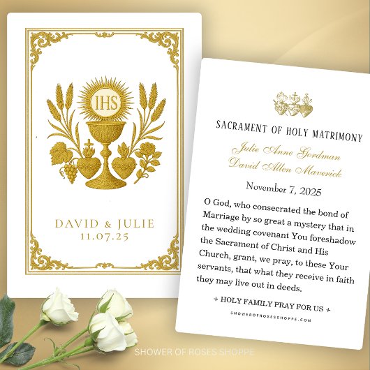 ユーチャーリスト&三ハートカソリッ結婚クの形見