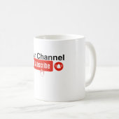 ユーチューバー コーヒーマグカップ (正面右)