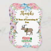 ユーティーチャースーパーヒーローカスタムサンキューカード (正面/裏面)