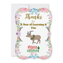 ユーティーチャースーパーヒーローカスタムサンキューカード