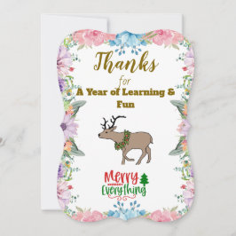 ユーティーチャースーパーヒーローカスタムサンキューカード