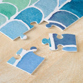 ユートピアのレインボー676ピースジグソーパズル ジグソーパズル (側面)