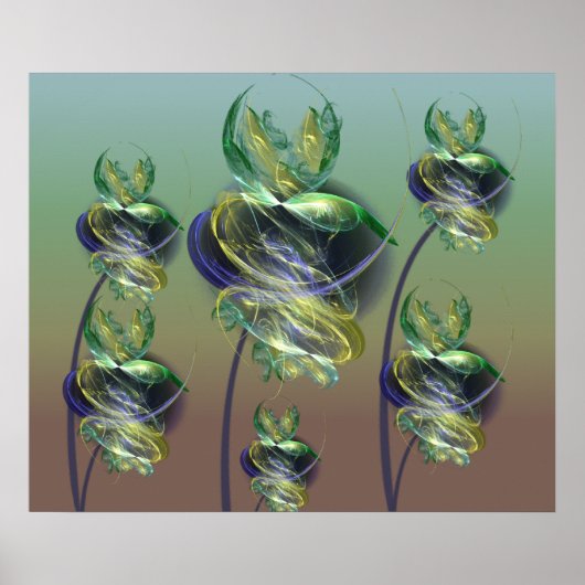 ユートピアエイリアンの花 ポスター (正面)