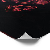 ユートピアンサイケデリックエジプトポートレート ポスター (角)