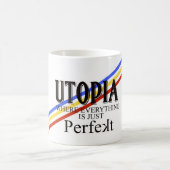 ユートピア: すべてはですちょうど"Perfekt " コーヒーマグカップ (中央)