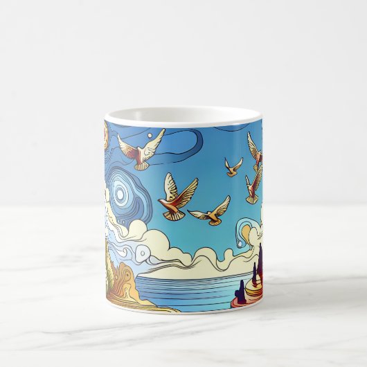 ユートピア コーヒーマグカップ (中央)