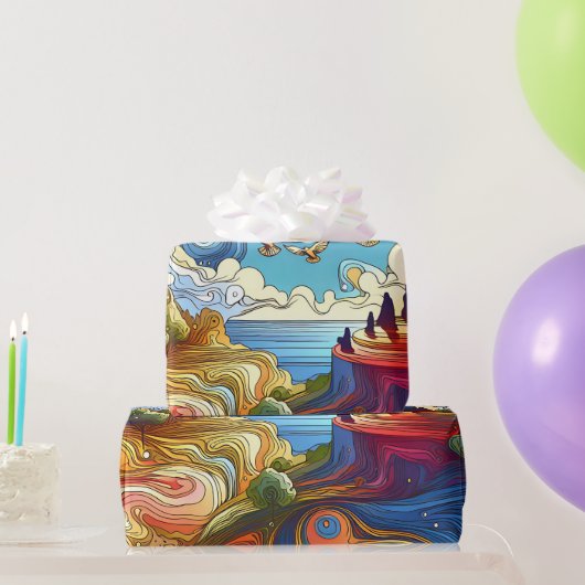 ユートピア ラッピングペーパー (パーティーギフト)