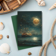 ユートピ飛んでいるアン・フルムーンの下のオランダ人