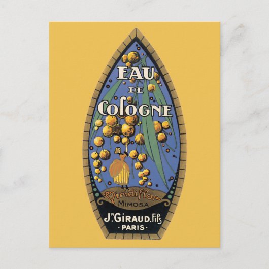 ユードデコローンミモサ ポストカード (正面)