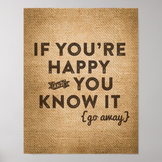 ユーハッピーゴーバーラップ遠くに ポスター (正面)