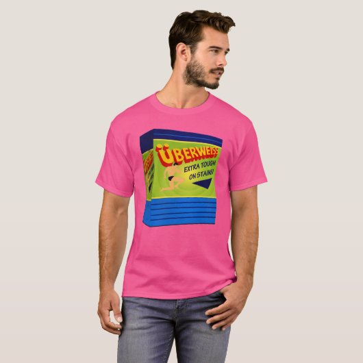 ユーバー・ヴァイス 洗濯洗剤 レトロ Tシャツ (正面フル)