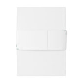 ユーパーソナライズされたカエレガントリの名結婚前 招待状ベリーバンド (裏面例)