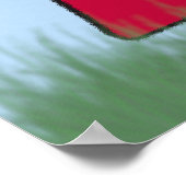 ユーフおもしろいォルなラディバグ絵画の ポスター (角)