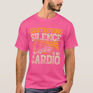 ユーフォニアムで沈黙を破壊するのは有酸素運動で面白い Tシャツ