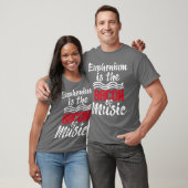ユーフォニアムは音楽のベーコン ユーフォニアム奏者 マーチン Tシャツ (ユニセックス)