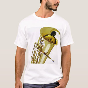 ユーフォニアムまたはバリトン歌手のワイシャツ Tシャツ