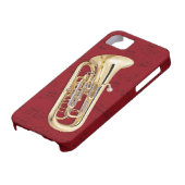 ユーフォニアム及び音楽電話箱。 一突き色 Case-Mate iPhoneケース (下部)