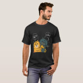 ユーフォニアム猫殴るユーフォニアム奏者 Tシャツ (正面フル)