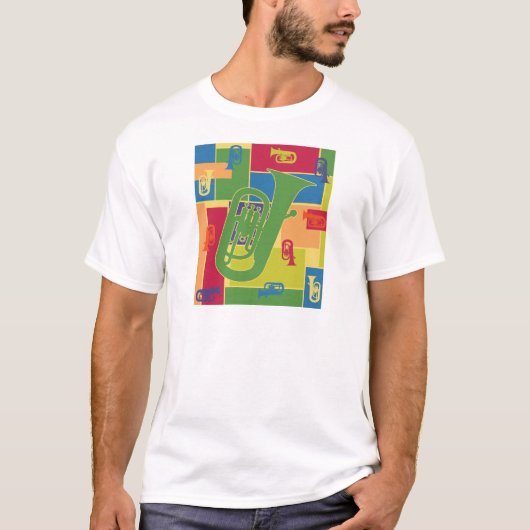 ユーフォニアム・カラーブロック Tシャツ (正面)