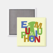 ユーフォニウムのスクランブル マグネット (正面/裏面)