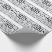 ユーフォニウム免許 ラッピングペーパー (角)