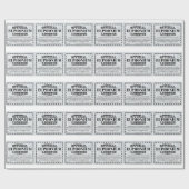 ユーフォニウム免許 ラッピングペーパー (フラット)