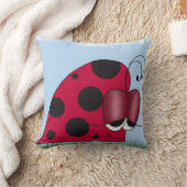 ユーフォリおもしろいック・レディバグ クッション (ブランケット)