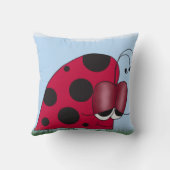 ユーフォリおもしろいック・レディバグ クッション (裏面)
