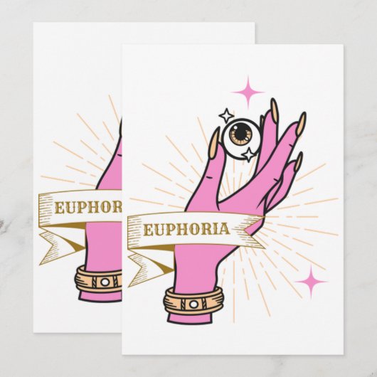 ユーフォリア 招待状 (正面/裏面)