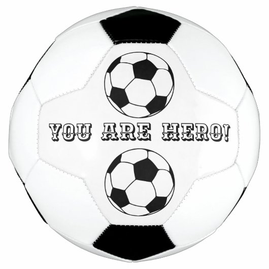 ユーブはヒーローのサッカーボールだ サッカーボール (正面)