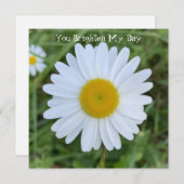 ユーブライトンマイデイデイジー サンキューカード (正面/裏面)