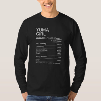 ユーマ女子 おもしろ アリゾナ出身 プレミアム Tシャツ