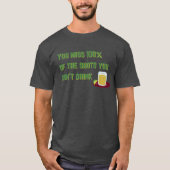 ユーミス100%面白い飲酒 Tシャツ (正面)